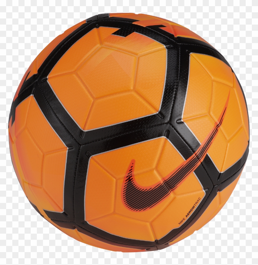 Nike Soccer Ball Png - Orange Nike Soccer Ball Clipart #4830517