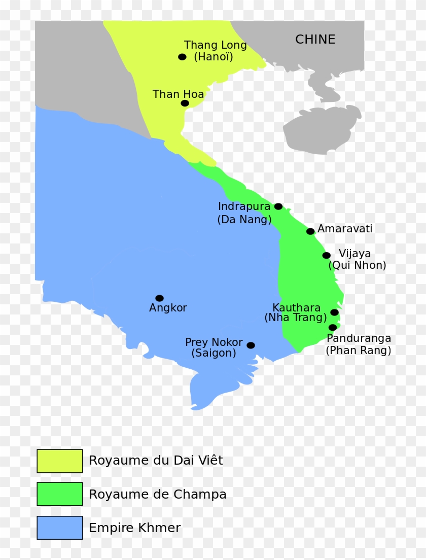 File - Vietnamchampa-fr - Svg - Dai Viet Clipart #4830634