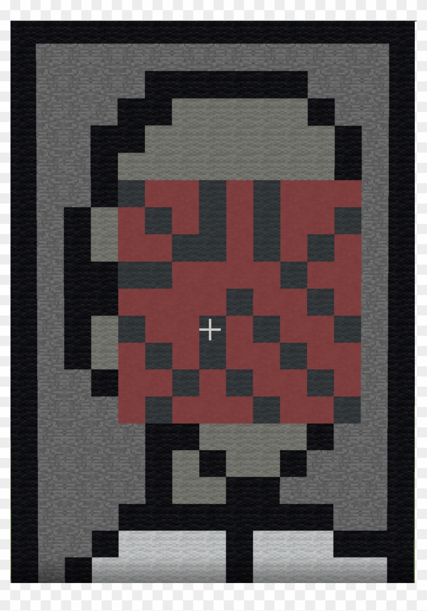 I Made This In Minecraft - Mushroom Mario Pixel Png Clipart