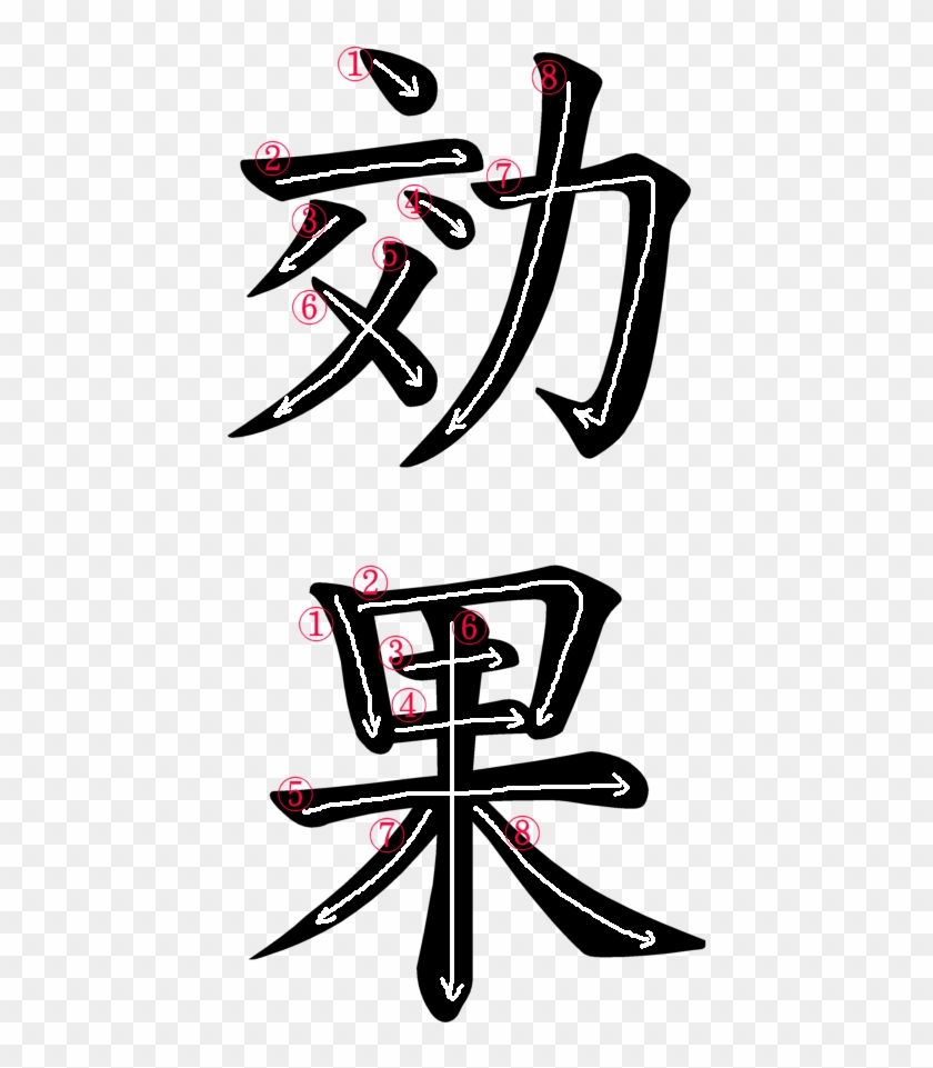 Japanese Word For Effect - Kodama In Kanji Clipart #4830749