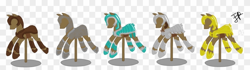 Minecraft Armor For Ponies From My Little Pony - Cartoon Clipart #4831013