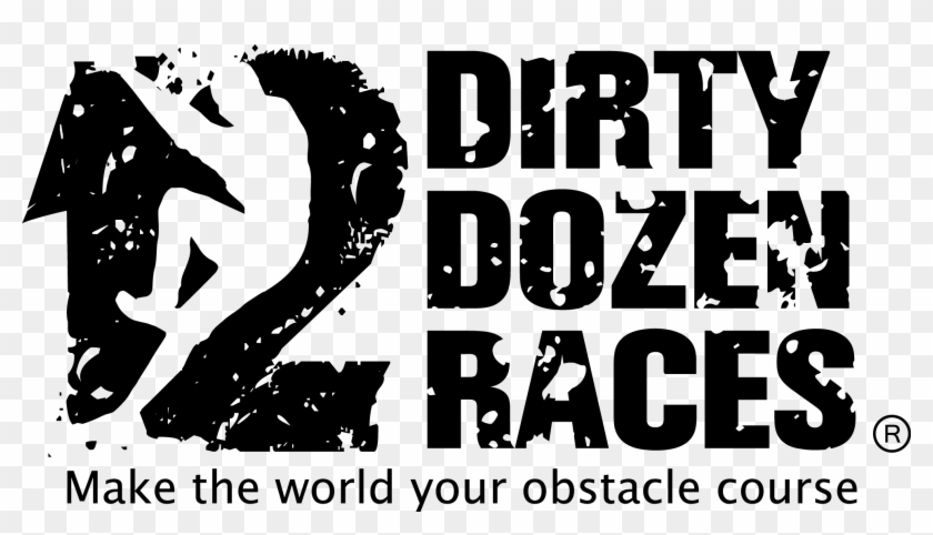Obstacle Course Race Logos Clipart #4831093