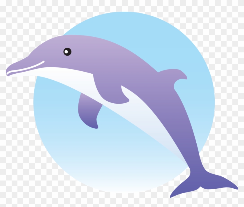 Clipart Dolphin Vector - Дельфин Пнг - Png Download #4831565