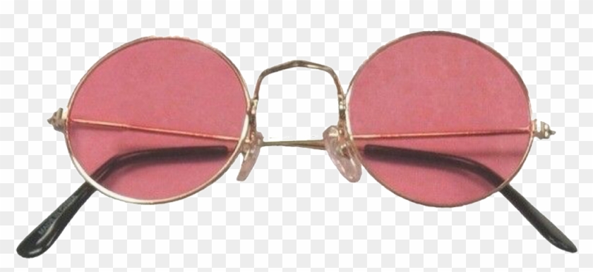 Penny Lane, Almost Famous, Round Sunglasses, Pink, - John Lennon Clipart