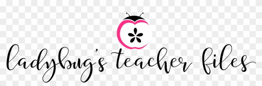 Ladybug's Teacher Files - Calligraphy Clipart #4831860