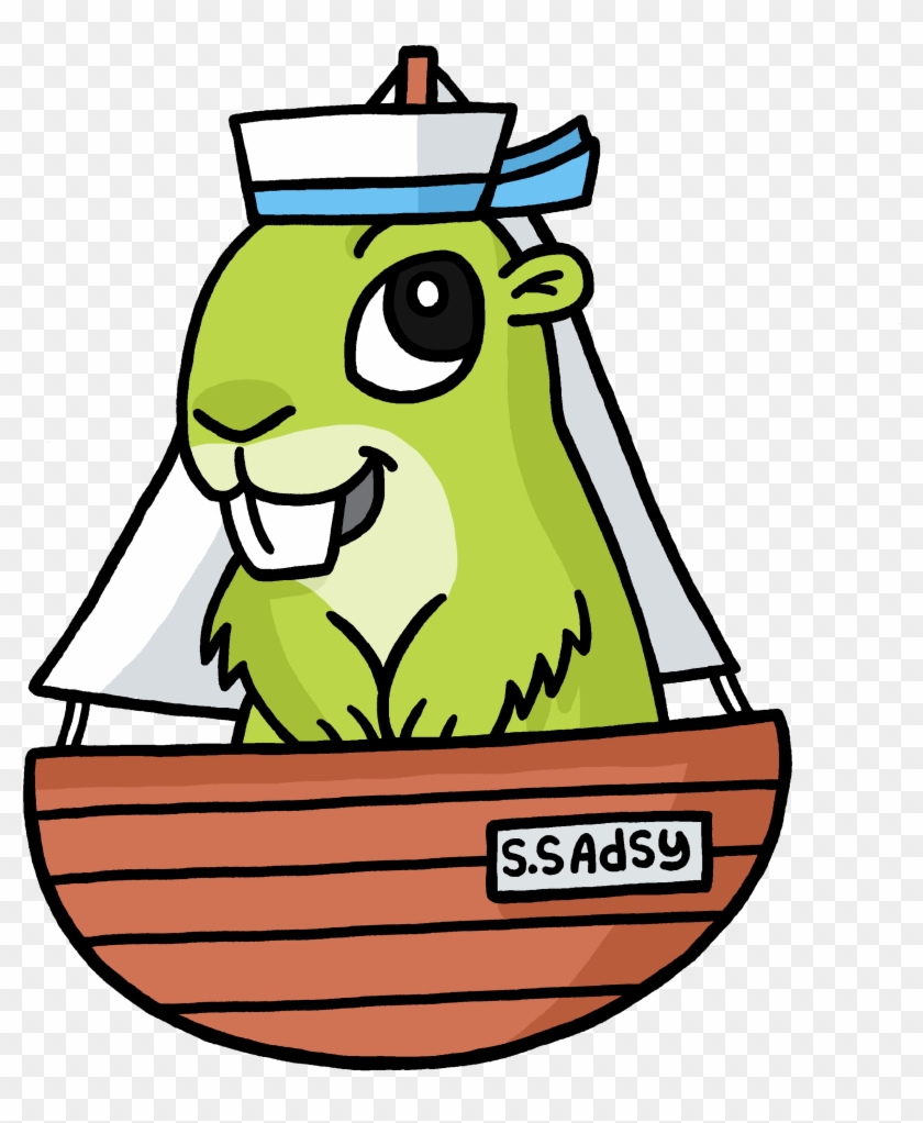 Boating Adsy - Beaver Angel Clipart #4831895