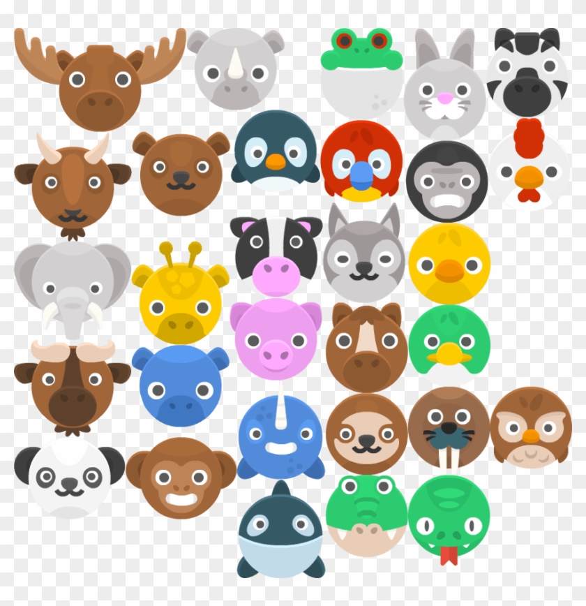Round - Cartoon Clipart