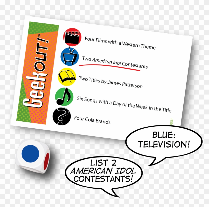 View Larger - Geek Out Pop Culture Cards Clipart #4832135