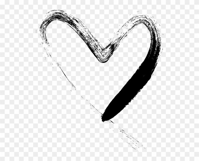 Hand Drawn Heart - Heart Clipart #4832168