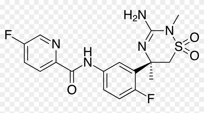 Verubecestat - Svg - Sodium N -[ 8 -( 2 Hydroxybenzoyl Amino Caprylate Clipart #4832530