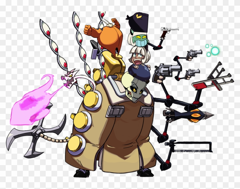 New Character Announced - Big Band Skullgirls Sprite Clipart