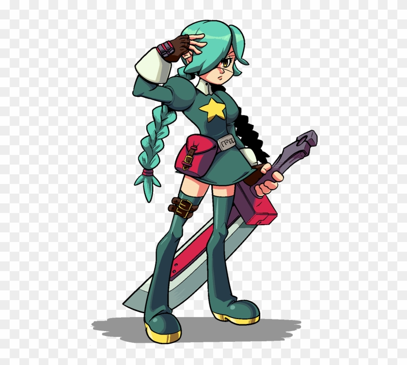 Fre Skullgirls Doom Clothing Fictional Character Vertebrate - Skullgirls That's A Wrap Clipart