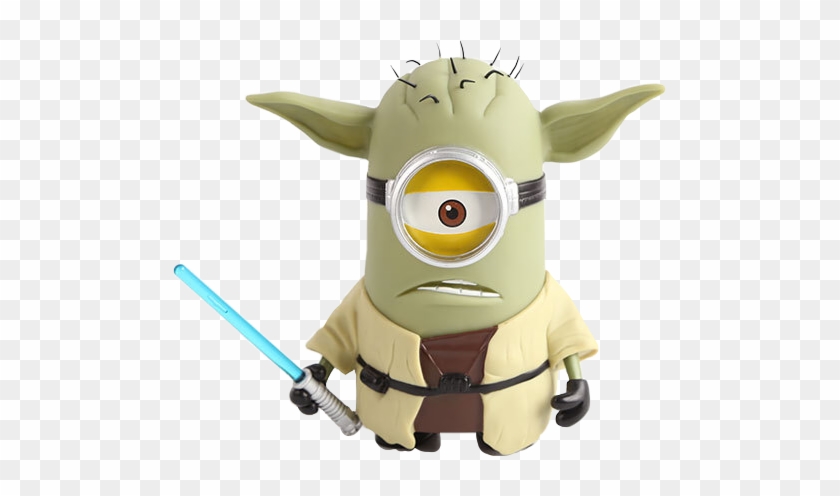 #starwars #yoda #lightsaber #minions #minion #freetoedit - Minion Star Wars Yoda Clipart #4832758