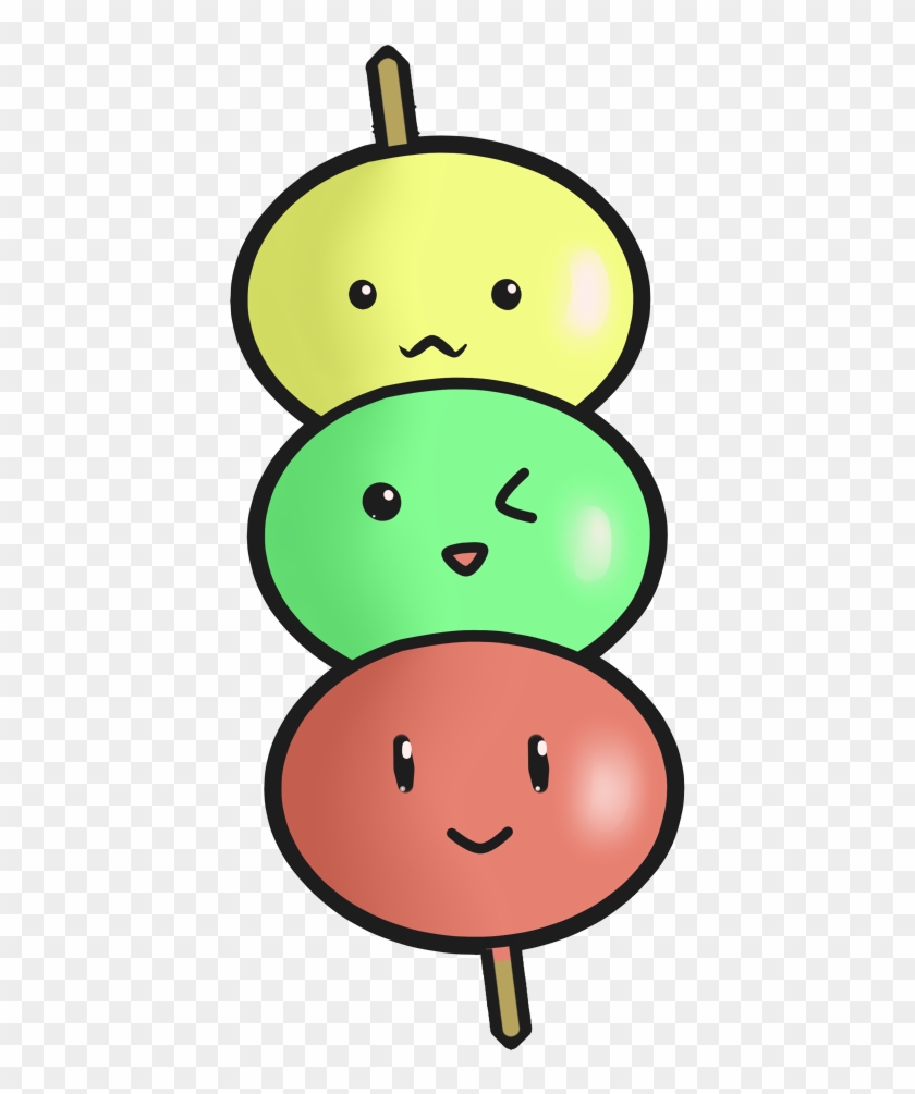 Chibi Dango Stick - Cartoon Clipart