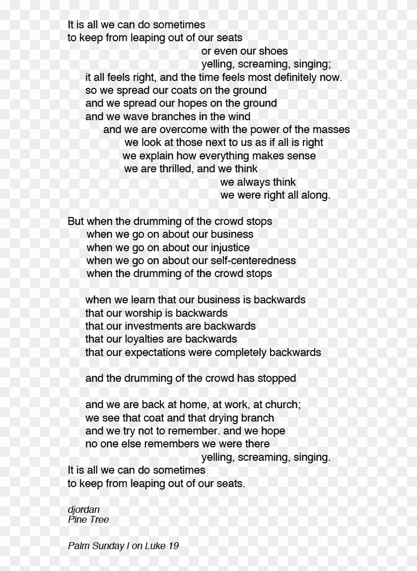 Tagged Crowds, Easter, Palm Branches, Palm Sunday, - Palm Sunday Poems And Readings Clipart