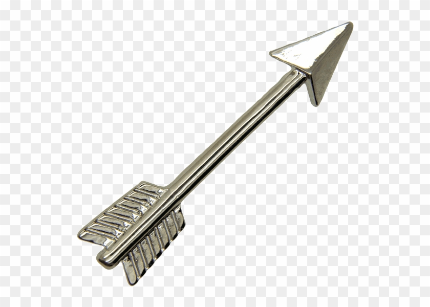 Arrow Pin 3d, Silver - Metalworking Hand Tool Clipart #4833095