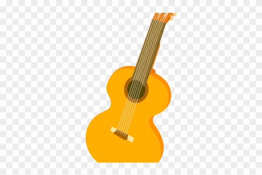 Acoustic Guitar Clipart Comic - Acoustic Guitar - Png Download #4833168