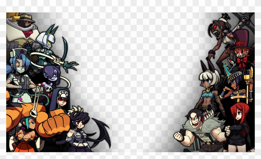 Skull Girls Default Keyboard Controls Clipart