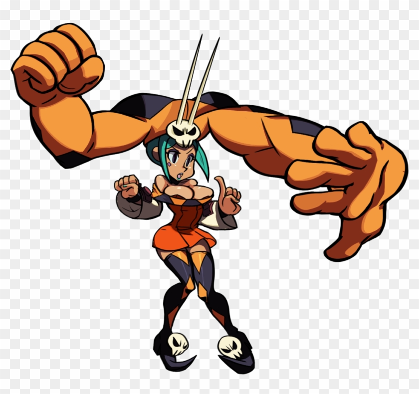 The Skullgirls Sprite Of The Day Is - Cerebella Skullgirls Clipart
