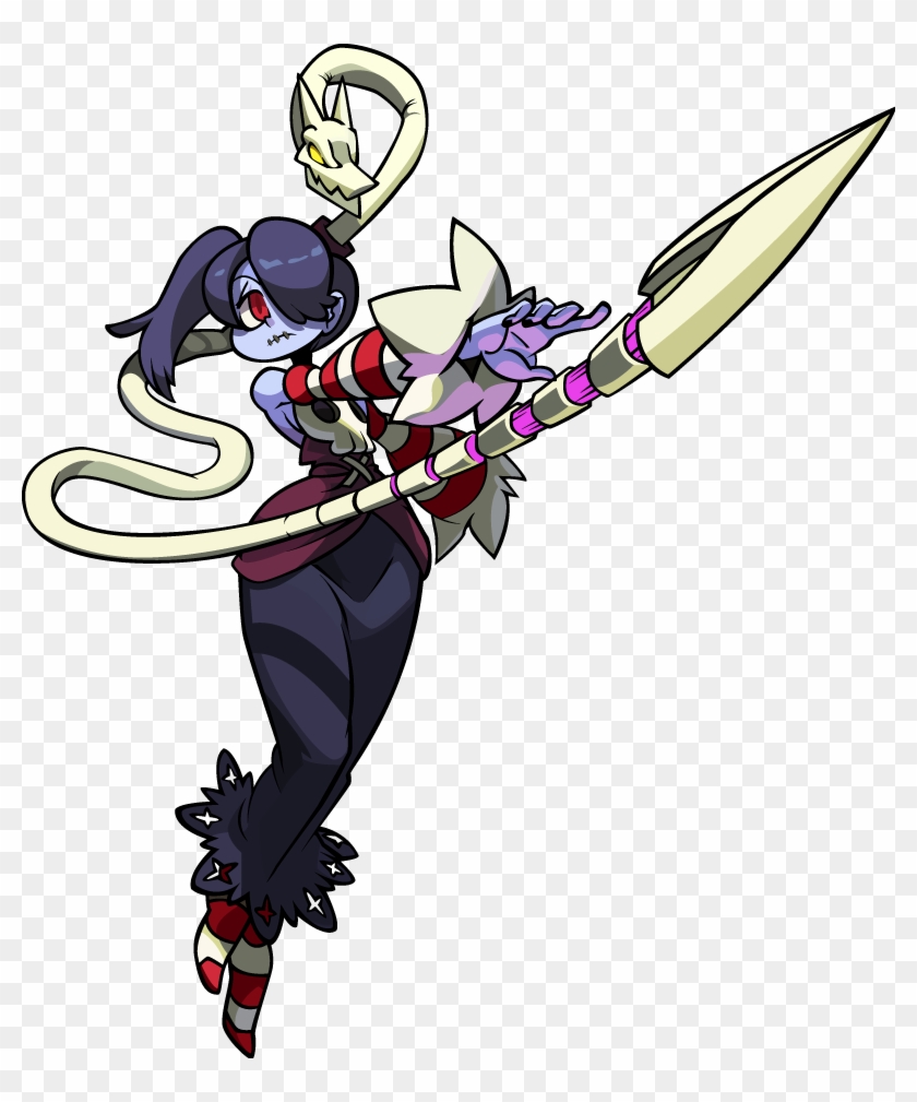 #skullgirls #squigly - Squigly Skullgirls Clipart #4833477