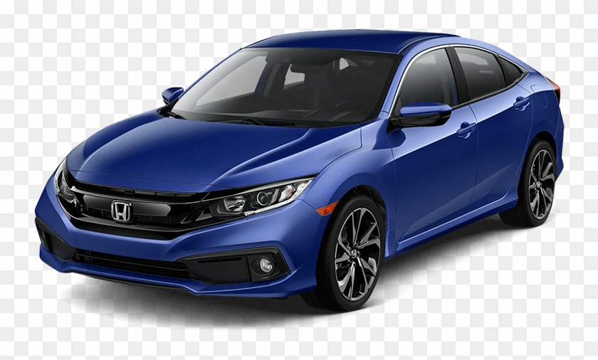 Aegean Blue Metallic - Honda Civic 2019 Blue Color Clipart #4833524