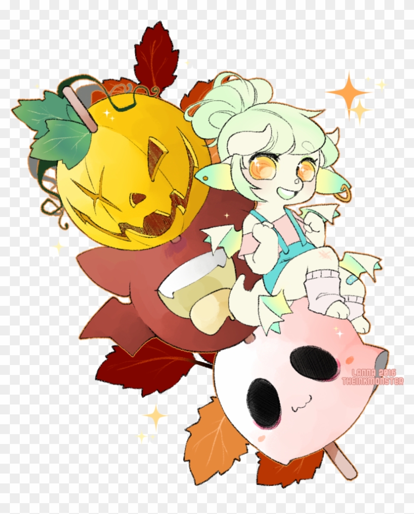 Spoopy Dango - Cartoon Clipart