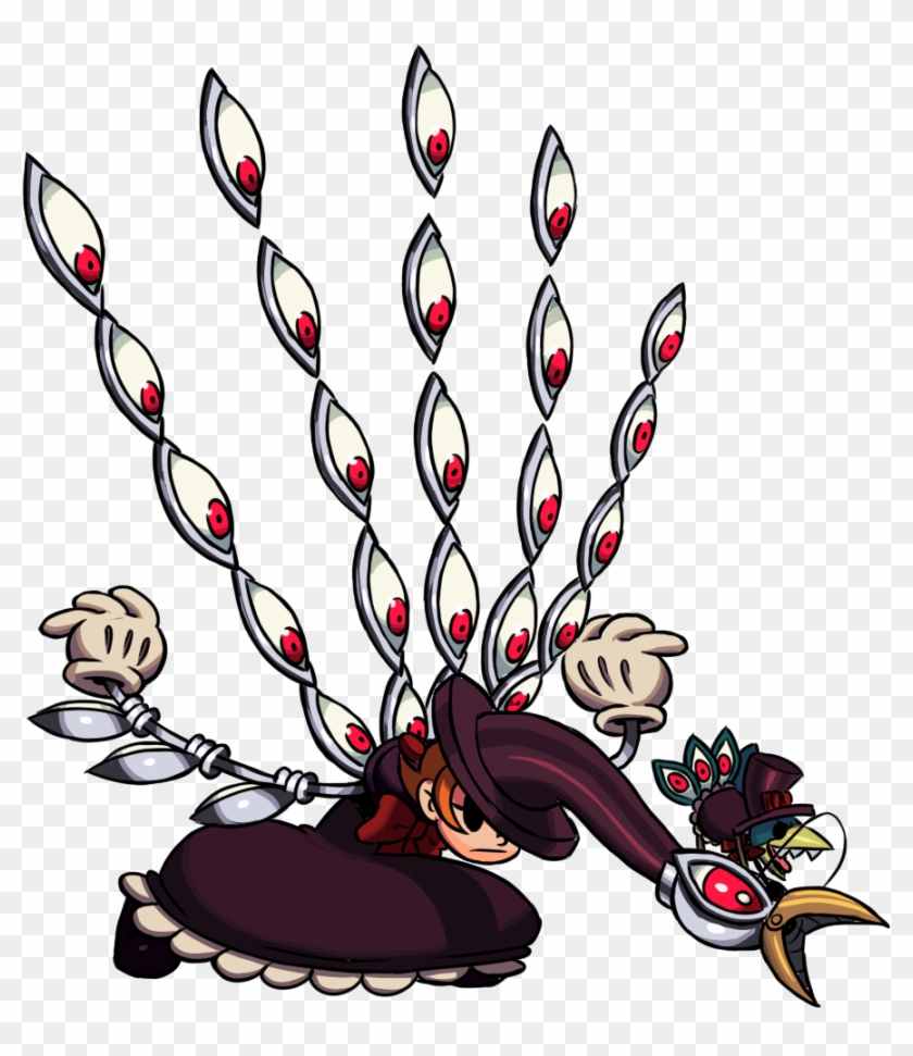 Click To Expand - Peacock Skullgirls Argus Agony Clipart