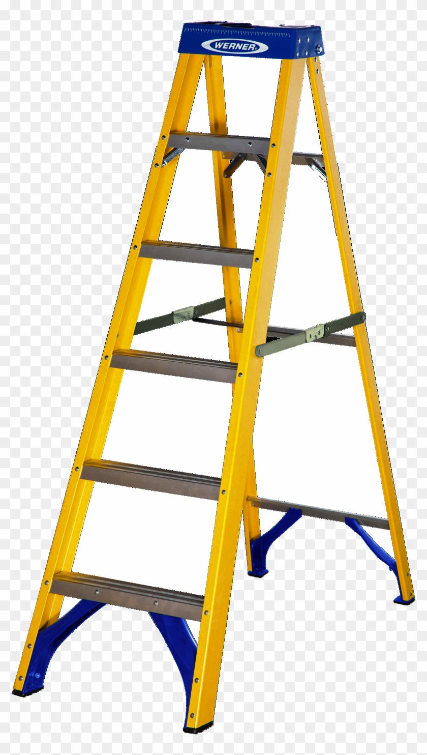 Ladder Png - Werner 5 Tread Step Ladder Clipart #4834134