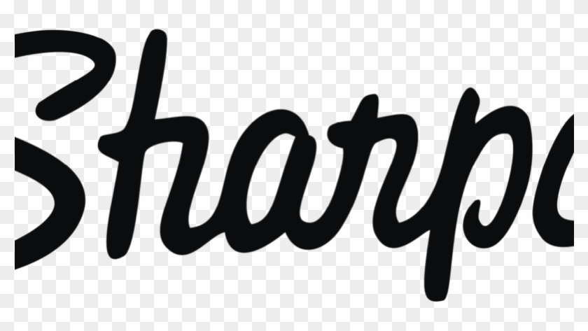 Logo Sharpie - Calligraphy Clipart