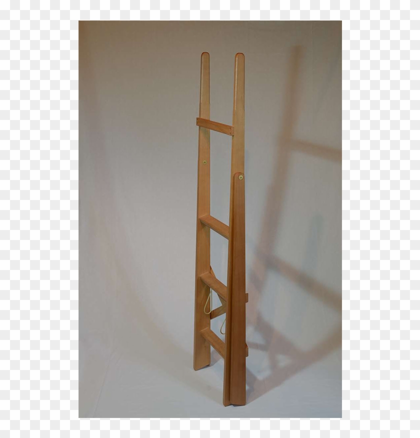 Indoor Library Wooden Ladder Solid Wood Classic Stepladder - Plywood Clipart #4834325