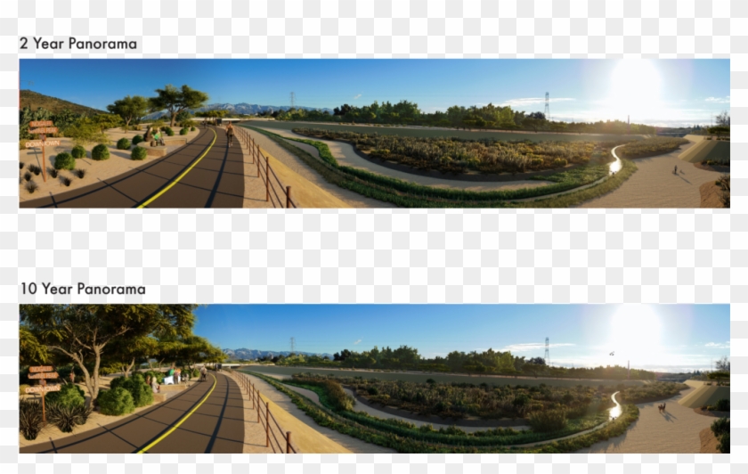 The Santa Cruz River - Freeway Clipart
