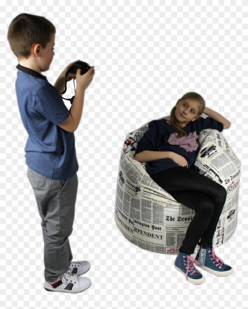 100% Poliester - Sitting Clipart #4834455