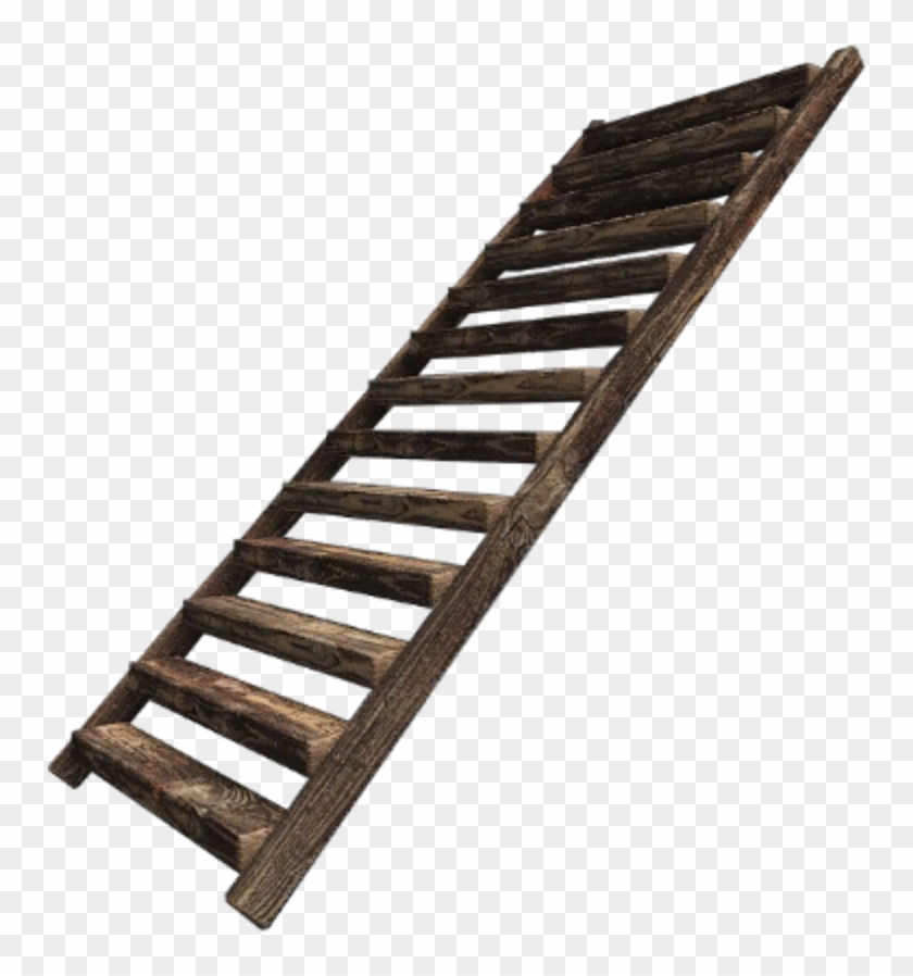 #ftestickers #stairs #ladder #wooden - Transparent Stairs Png Clipart #4834490