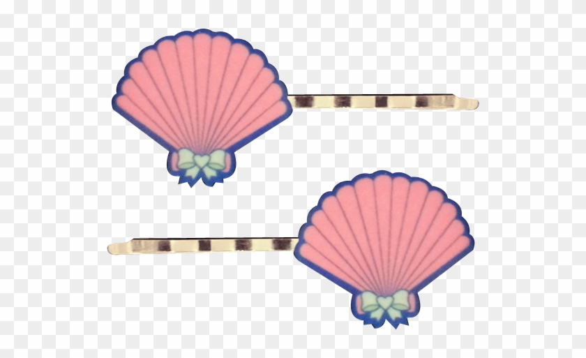 Mermaid Shell Hairclips - Hot Air Balloon - Png Download #4834519