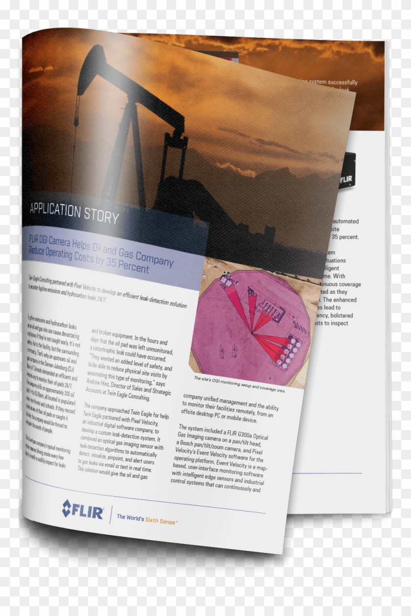 Fugitive Emissions And Hydrocarbon Leaks At An Oil - Handbag Clipart #4834729