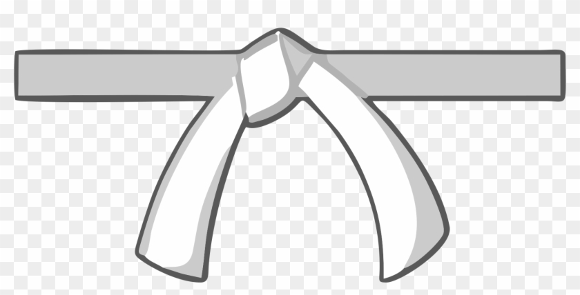 Faixa Png - Faixa Branca Jiu Jitsu Png Clipart