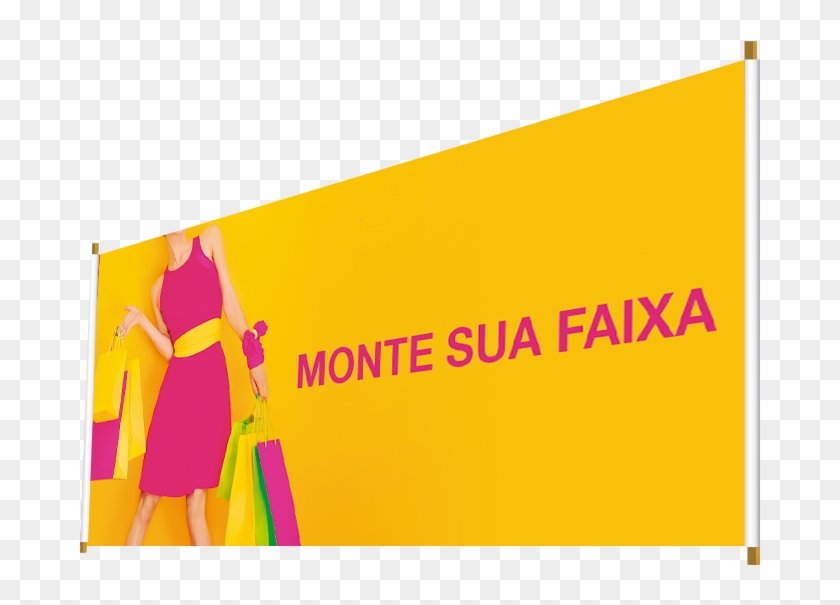 Monte Sua Faixa - Faixa Com Acabamento Em Ilhos Clipart #4835058