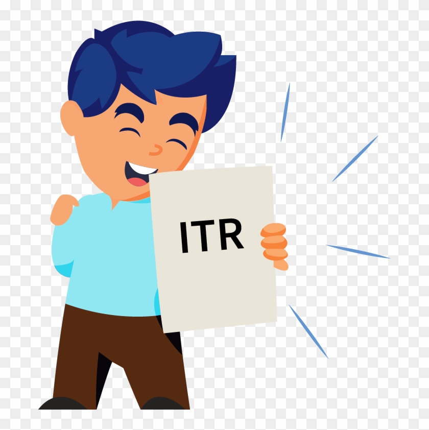 Easy And Accurate Itr Filing On Cleartax - Cartoon Clipart #4835127