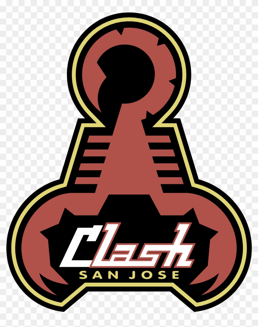 Clash 7909 Logo Png Transparent - San Jose Clash Logo Clipart