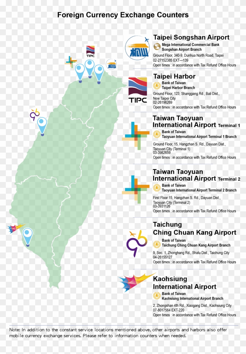 Tax Refund Counters In Taiwan - Tipc Clipart