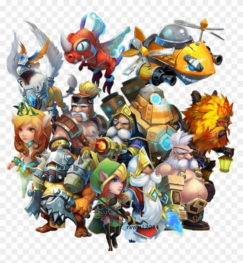Troops Castle Clash Wiki Fandom Powered By Wikia - Clash Of Clans All Characters Fully Upgraded Clipart #4835518