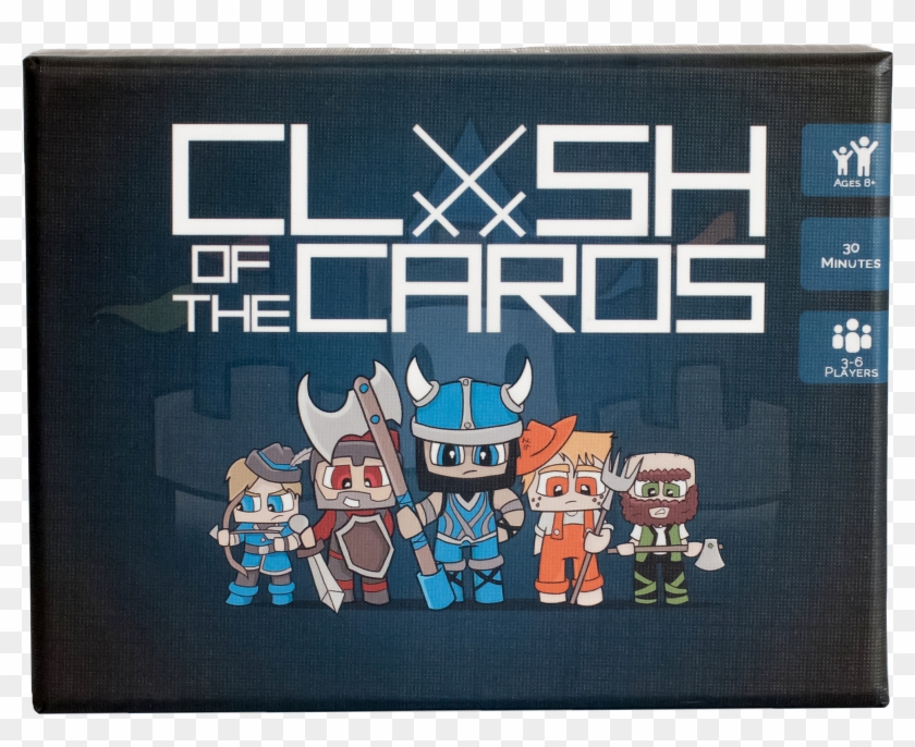 Clash Of The Cards Box Png - Clash Of The Cards Clipart #4835593