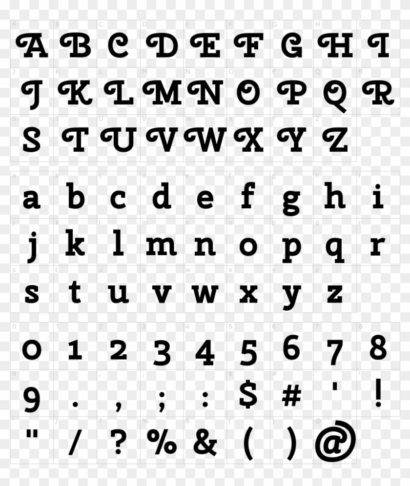 Download Characters - Police De Caractere Royal Clipart