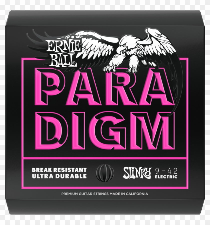 Ernie Ball Paradigm Super Slinky Electric Guitar Strings - Ernie Ball Paradigm Super Slinky Clipart