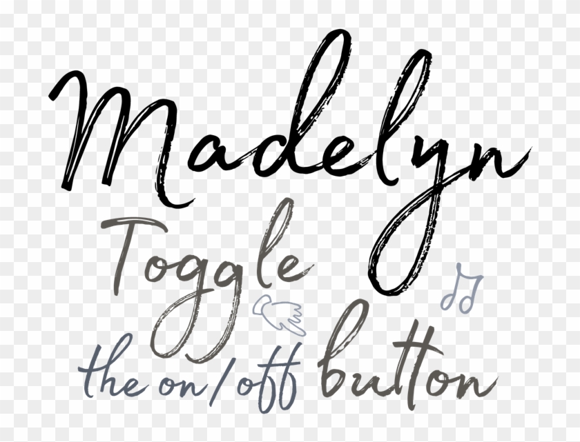 Handwritten And Lively, Marker Made Madelyn Comes In - Free Graduation 2018 Clip Art - Png Download