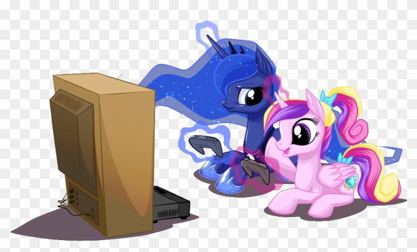Her Royal Highness Princess Luna Is Good At All Games, - Mylittlepony Clipart #4836383