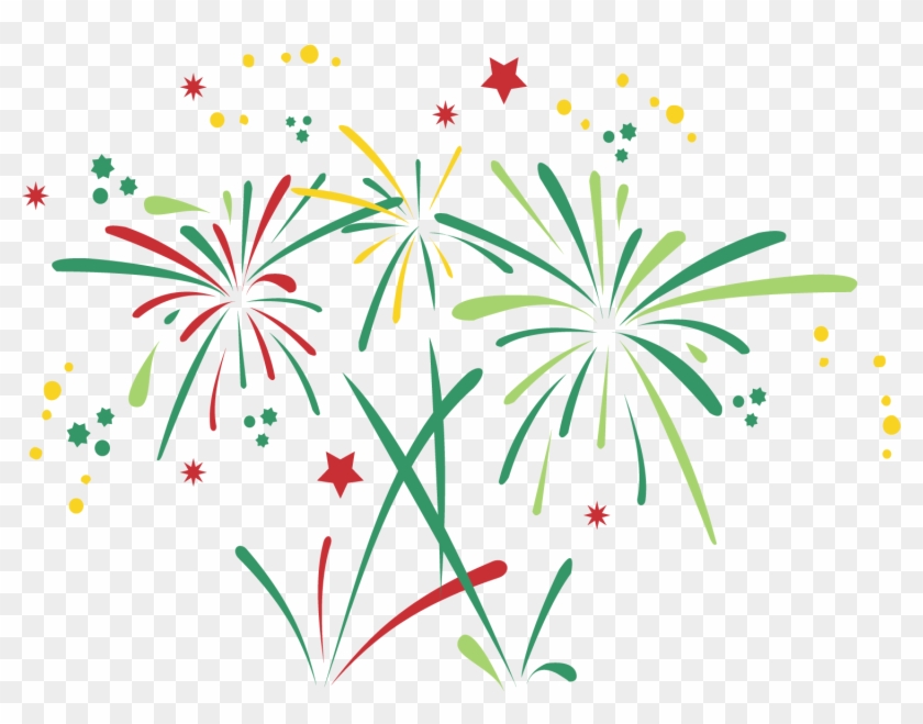 New Year With A Bang Clipart