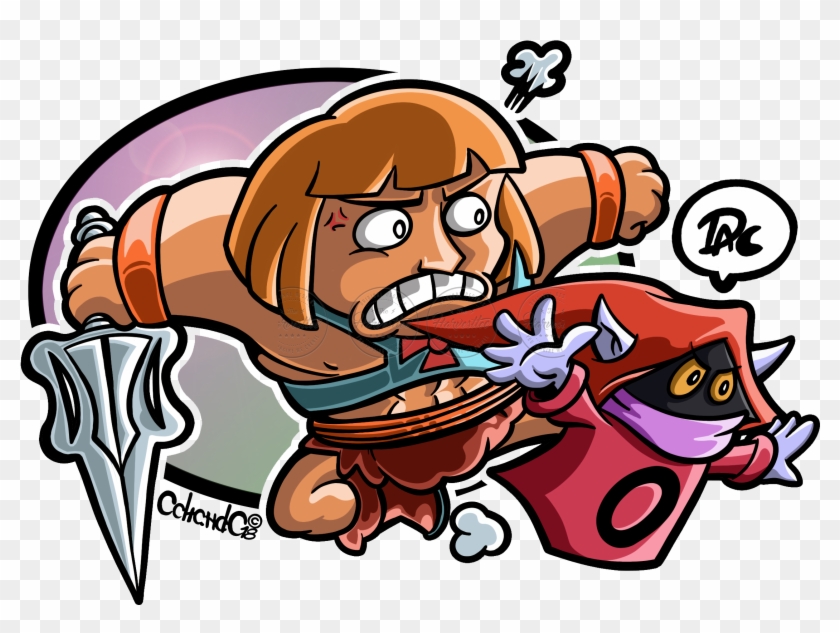 He-man Y Orko, Masters Del Universo, Serie, Animación, - Cartoon Clipart