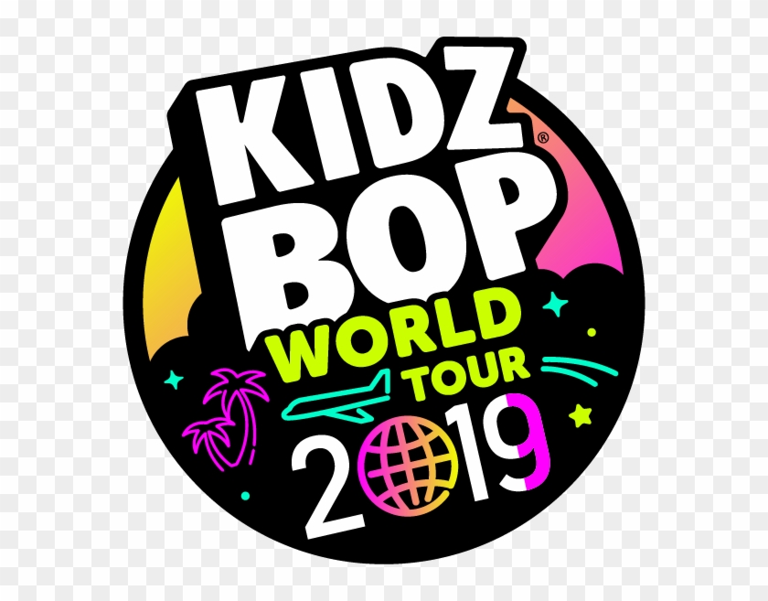 Kbworldtour2019 Logo Rgb - Kidz Bop World Tour 2019 Clipart