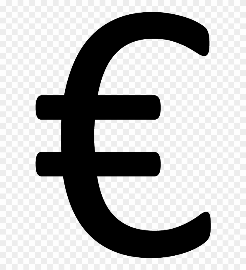 Euro Sign Png - Euro Symbol € Symbol Transparent Background Clipart #4837193